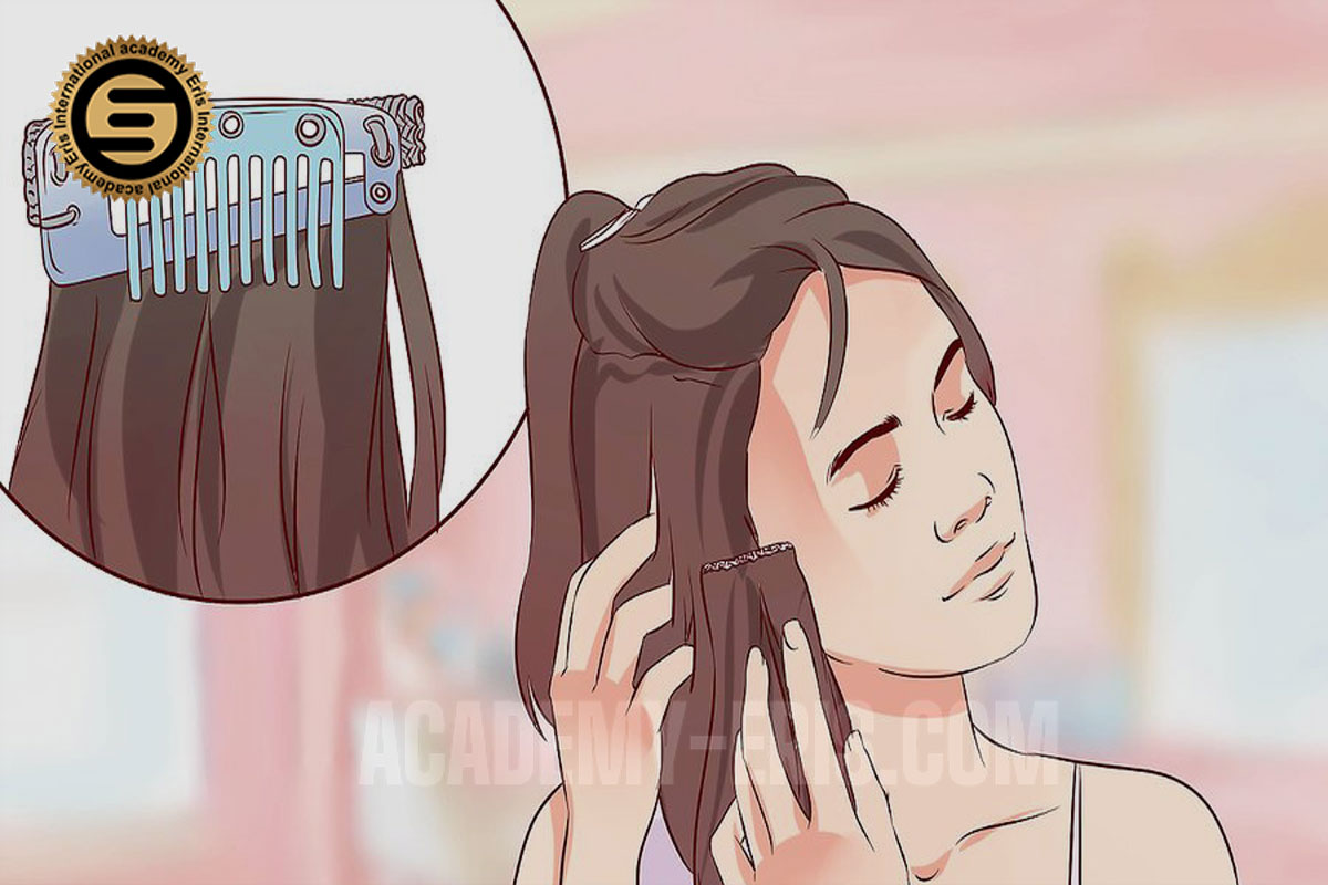روش های صحیح برداشتن اکستنشن موی موقتی